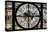 Giant Clock Window - View of Brooklyn with Silvercup Studios-Philippe Hugonnard-Stretched Canvas