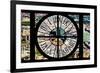 Giant Clock Window - View of Brooklyn-Philippe Hugonnard-Framed Photographic Print