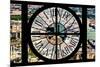 Giant Clock Window - View of Brooklyn-Philippe Hugonnard-Mounted Photographic Print