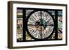 Giant Clock Window - View of Brooklyn-Philippe Hugonnard-Framed Photographic Print