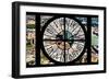 Giant Clock Window - View of Brooklyn-Philippe Hugonnard-Framed Photographic Print