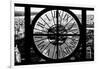 Giant Clock Window - View of Central Park at Sunset II-Philippe Hugonnard-Framed Photographic Print