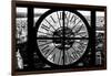 Giant Clock Window - View of Central Park at Sunset II-Philippe Hugonnard-Framed Photographic Print