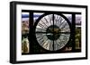 Giant Clock Window - View of Central Park at Sunset-Philippe Hugonnard-Framed Photographic Print