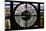 Giant Clock Window - View of Central Park at Sunset-Philippe Hugonnard-Mounted Photographic Print