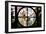 Giant Clock Window - View of Central Park Buildings at Sunset IV-Philippe Hugonnard-Framed Photographic Print