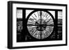 Giant Clock Window - View of Central Park II-Philippe Hugonnard-Framed Photographic Print