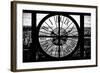 Giant Clock Window - View of Central Park II-Philippe Hugonnard-Framed Photographic Print