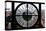 Giant Clock Window - View of Central Park III-Philippe Hugonnard-Stretched Canvas