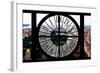 Giant Clock Window - View of Central Park III-Philippe Hugonnard-Framed Photographic Print