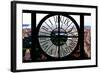 Giant Clock Window - View of Central Park III-Philippe Hugonnard-Framed Photographic Print