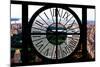 Giant Clock Window - View of Central Park III-Philippe Hugonnard-Mounted Photographic Print