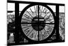Giant Clock Window - View of Central Park IV-Philippe Hugonnard-Mounted Photographic Print