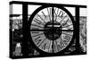 Giant Clock Window - View of Central Park IV-Philippe Hugonnard-Stretched Canvas