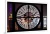 Giant Clock Window - View of Downtown Shanghai by Night - China II-Philippe Hugonnard-Framed Photographic Print