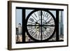 Giant Clock Window - View of Downtown Shanghai - China-Philippe Hugonnard-Framed Photographic Print