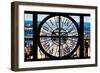 Giant Clock Window - View of Harlem - New York-Philippe Hugonnard-Framed Photographic Print