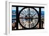 Giant Clock Window - View of Harlem - New York-Philippe Hugonnard-Framed Photographic Print