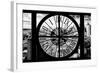 Giant Clock Window - View of Hell's Kitchen District at Sunset - Manhattan II-Philippe Hugonnard-Framed Photographic Print