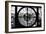 Giant Clock Window - View of Hell's Kitchen District at Sunset - Manhattan II-Philippe Hugonnard-Framed Photographic Print