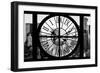 Giant Clock Window - View of Hell's Kitchen in Winter - Manhattan II-Philippe Hugonnard-Framed Photographic Print
