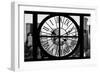 Giant Clock Window - View of Hell's Kitchen in Winter - Manhattan II-Philippe Hugonnard-Framed Photographic Print