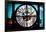 Giant Clock Window - View of Hotel Empire Sign - New York City-Philippe Hugonnard-Framed Photographic Print