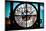 Giant Clock Window - View of Hotel Empire Sign - New York City-Philippe Hugonnard-Mounted Photographic Print