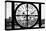 Giant Clock Window - View of London with London Eye and Big Ben II-Philippe Hugonnard-Stretched Canvas