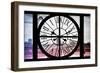 Giant Clock Window - View of London with London Eye and Big Ben IV-Philippe Hugonnard-Framed Photographic Print