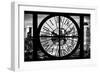 Giant Clock Window - View of Manhattan at Dusk V-Philippe Hugonnard-Framed Photographic Print