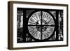 Giant Clock Window - View of Manhattan at Dusk VIII-Philippe Hugonnard-Framed Photographic Print