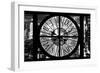 Giant Clock Window - View of Manhattan at Dusk VIII-Philippe Hugonnard-Framed Photographic Print