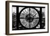 Giant Clock Window - View of Manhattan at Dusk XI-Philippe Hugonnard-Framed Photographic Print