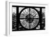 Giant Clock Window - View of Manhattan at Dusk XI-Philippe Hugonnard-Framed Photographic Print