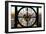 Giant Clock Window - View of Manhattan at Sunset-Philippe Hugonnard-Framed Photographic Print