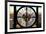 Giant Clock Window - View of Manhattan at Sunset-Philippe Hugonnard-Framed Photographic Print