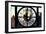 Giant Clock Window - View of Manhattan Buildings at Sunset II-Philippe Hugonnard-Framed Photographic Print