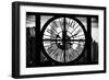 Giant Clock Window - View of Manhattan Buildings at Sunset III-Philippe Hugonnard-Framed Photographic Print