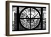 Giant Clock Window - View of Manhattan Buildings with the One World Trade Center II-Philippe Hugonnard-Framed Photographic Print