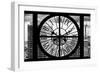 Giant Clock Window - View of Manhattan Buildings with the One World Trade Center II-Philippe Hugonnard-Framed Photographic Print