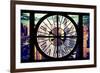 Giant Clock Window - View of Manhattan - New York City II-Philippe Hugonnard-Framed Photographic Print