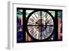 Giant Clock Window - View of Manhattan - New York City II-Philippe Hugonnard-Framed Photographic Print