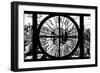 Giant Clock Window - View of Manhattan - New York City IX-Philippe Hugonnard-Framed Photographic Print