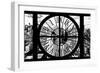 Giant Clock Window - View of Manhattan - New York City IX-Philippe Hugonnard-Framed Photographic Print