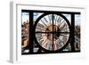 Giant Clock Window - View of Manhattan - New York City V-Philippe Hugonnard-Framed Photographic Print