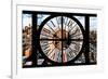 Giant Clock Window - View of Manhattan - New York City V-Philippe Hugonnard-Framed Photographic Print