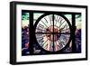 Giant Clock Window - View of Manhattan - New York City VI-Philippe Hugonnard-Framed Photographic Print