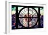 Giant Clock Window - View of Manhattan - New York City VI-Philippe Hugonnard-Framed Photographic Print