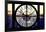 Giant Clock Window - View of Manhattan with the Empire State Building and 1 WTC-Philippe Hugonnard-Framed Photographic Print